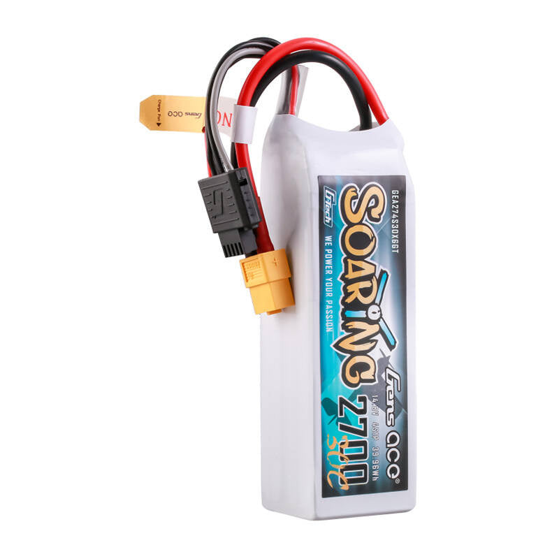 Gens ace G-Tech Soaring 2700mAh 14.8V 30C 4S1P LiPo XT60 - Product Image 4