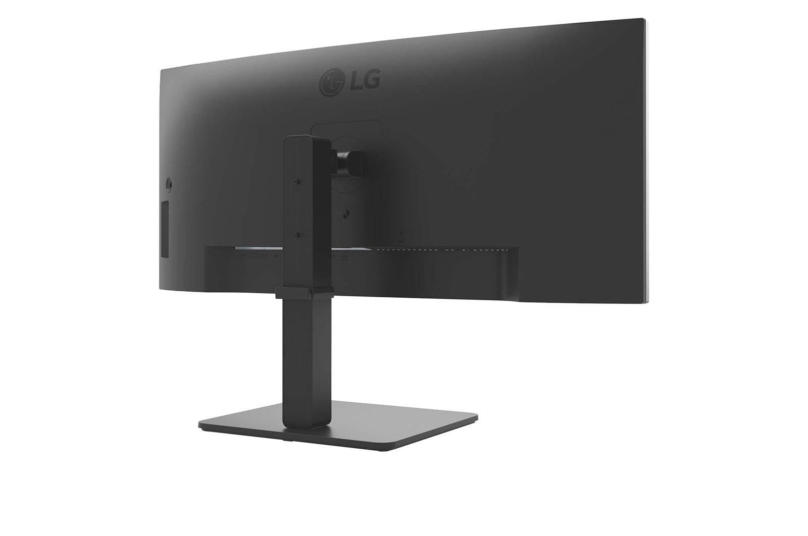 LCD Monitor LG 34 " 3440 x 1440 pixels Wide Quad HD Native aspect ratio 21:9 LCD Curved 34BA75QE-B