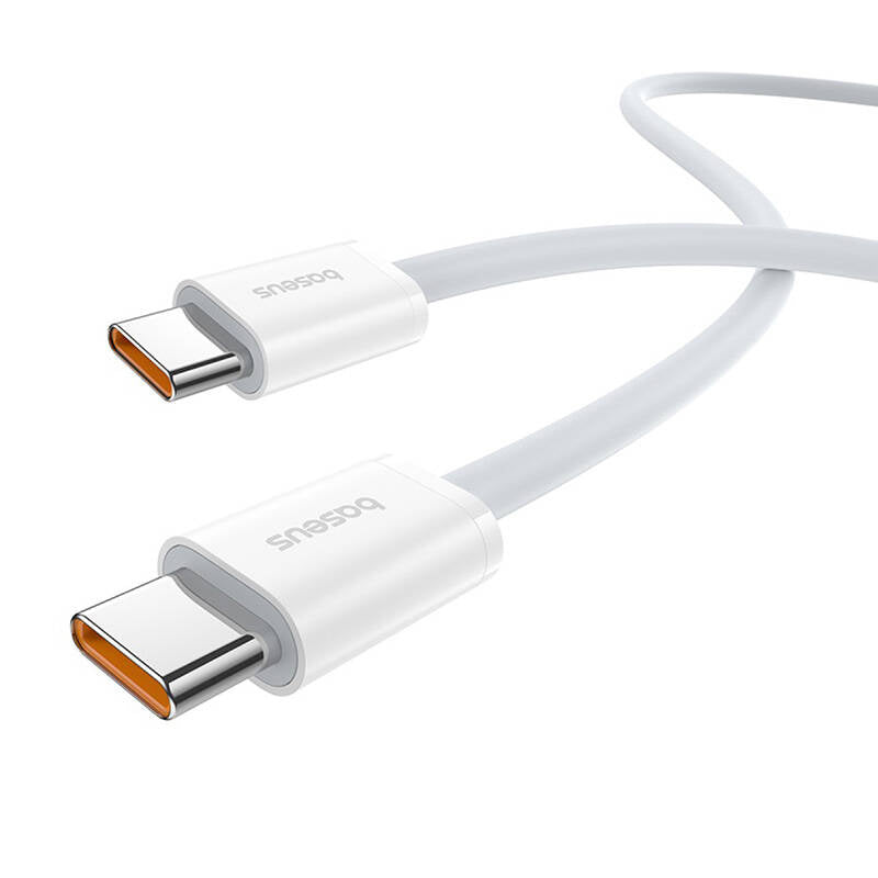 Kabel szybkiego ładowania USB-C do USB-C Baseus Superior 2 100W 1m (biały) - Product Image 3