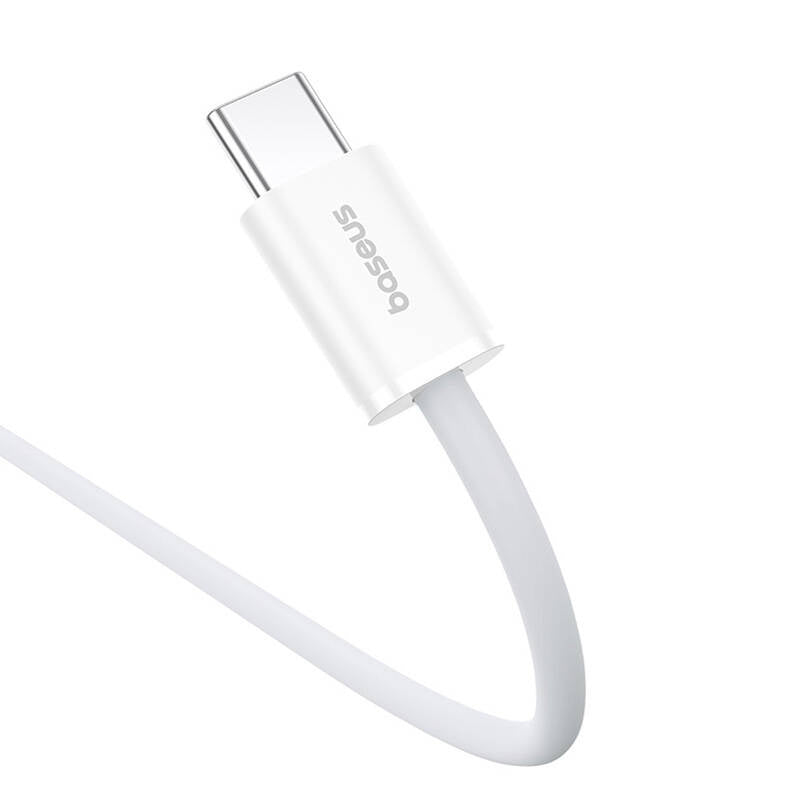 Kabel szybkiego ładowania USB-C do USB-C Baseus Superior 2 100W 2m (biały) - Product Image 3