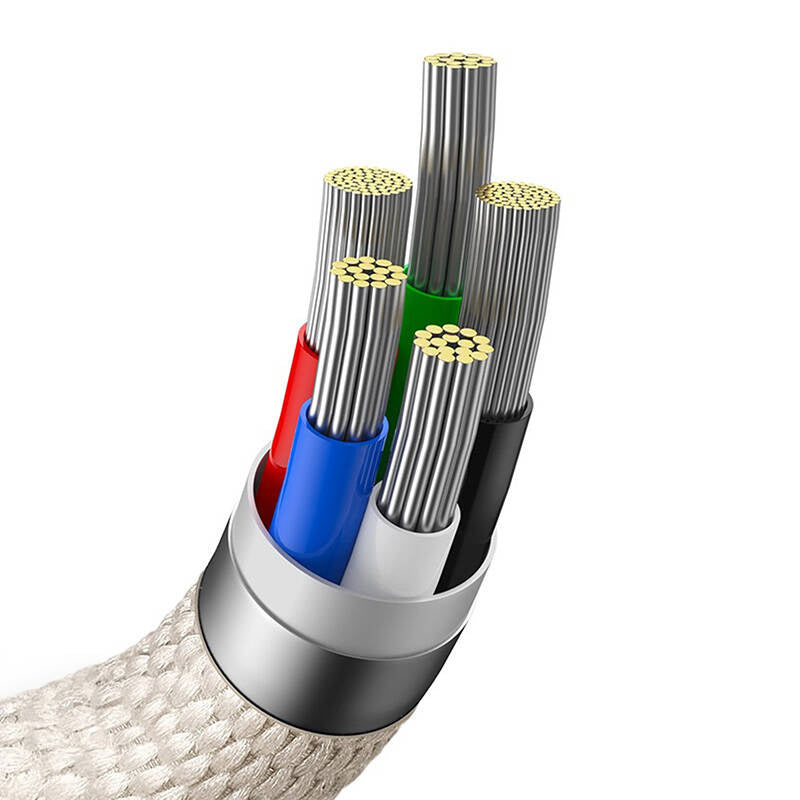 Kabel USB-C do iP Baseus Crystal Shine,  20W, 1.2m (różowy) - Product Image 6