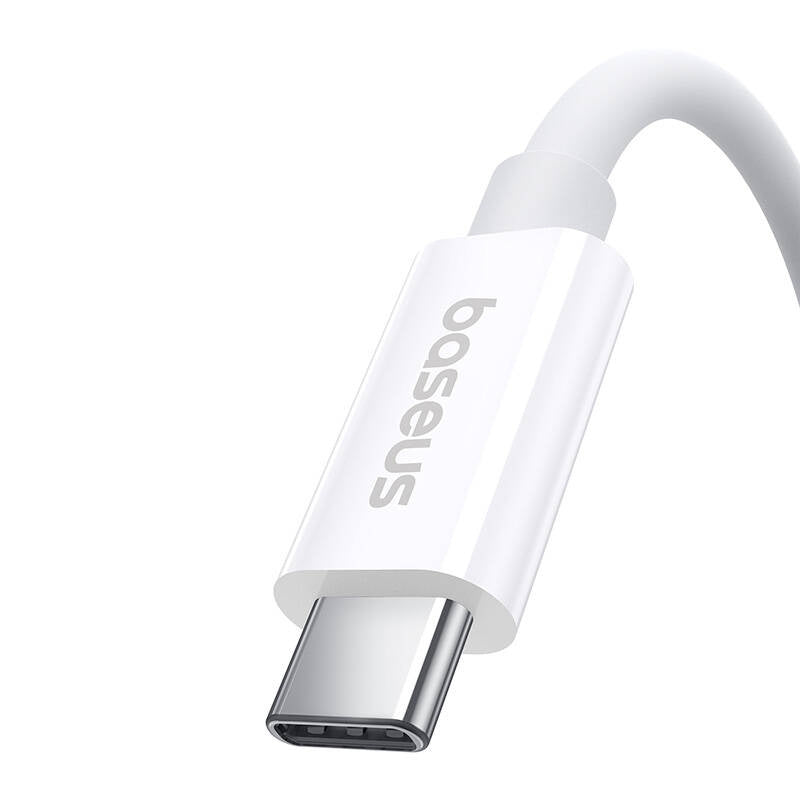 Kabel USB-C do USB-C Baseus Superior USB4, 240W, 1m (biały) - Product Image 4