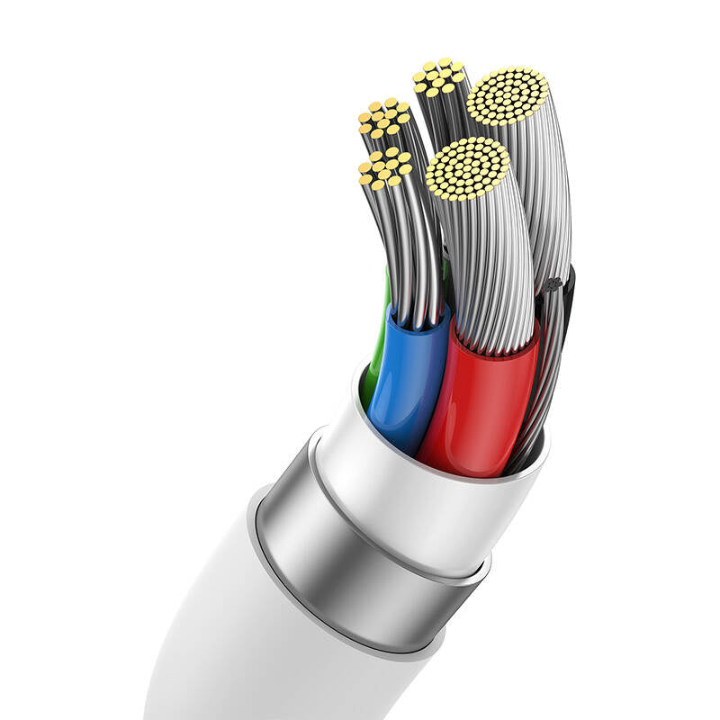 Kabel USB-C do USB-C Baseus Superior USB4, 240W, 1m (biały) - Product Image 5