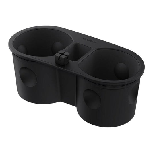 Baseus T-Space cup holder for Tesla (black) - Product Image 1
