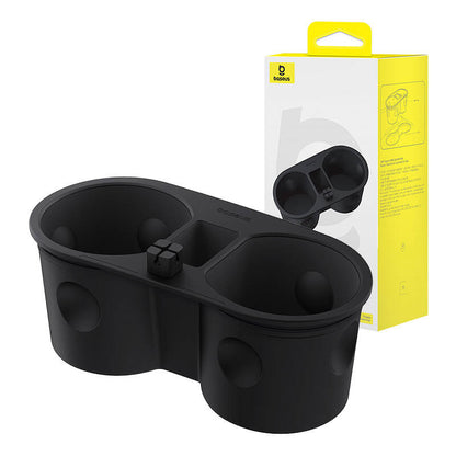 Baseus T-Space cup holder for Tesla (black) - Product Image 8