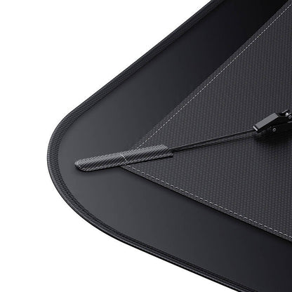 Windshield Sunshade Umbrella Baseus CoolRide two-layered (black) - Product Image 3