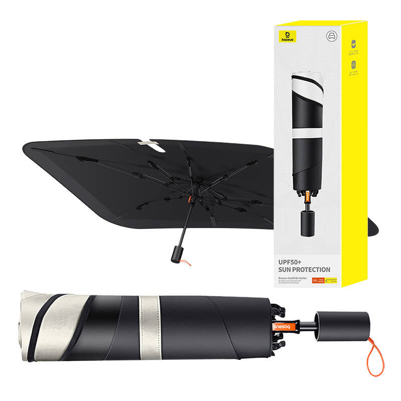Windshield Sunshade Umbrella Baseus CoolRide two-layered (black) - Product Image 9