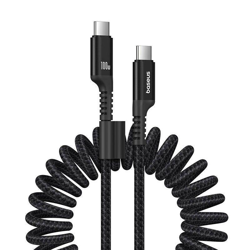 Fast Charging Cable USB-C to USB-C Baseus Fish-Eye 100W, 1m (black) - Product Image 1