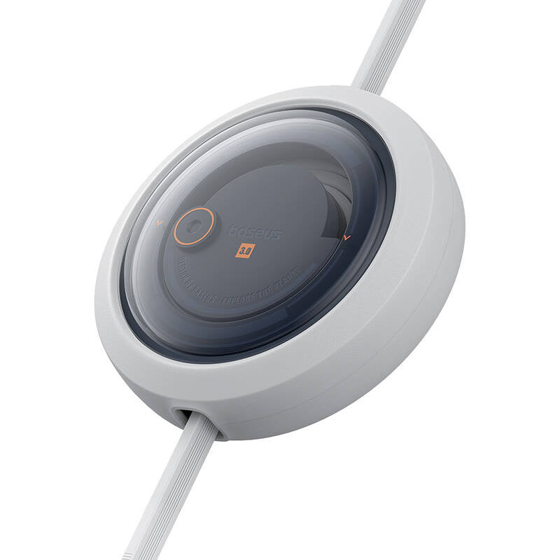 Fast Charging Cable 3in1 Baseus Free2Draw, USB to micro USB+USB-C+Lightning, 3.5A, 1.1m (white) - Product Image 3