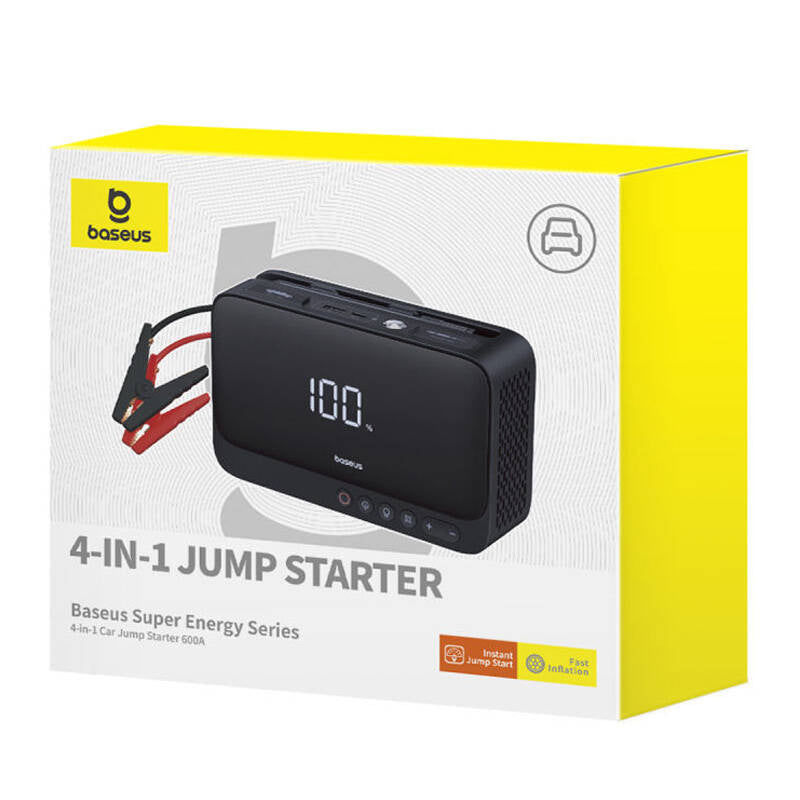 Powerbank/Car Jump Starter Baseus Super Energy, 600A (black) - Product Image 7