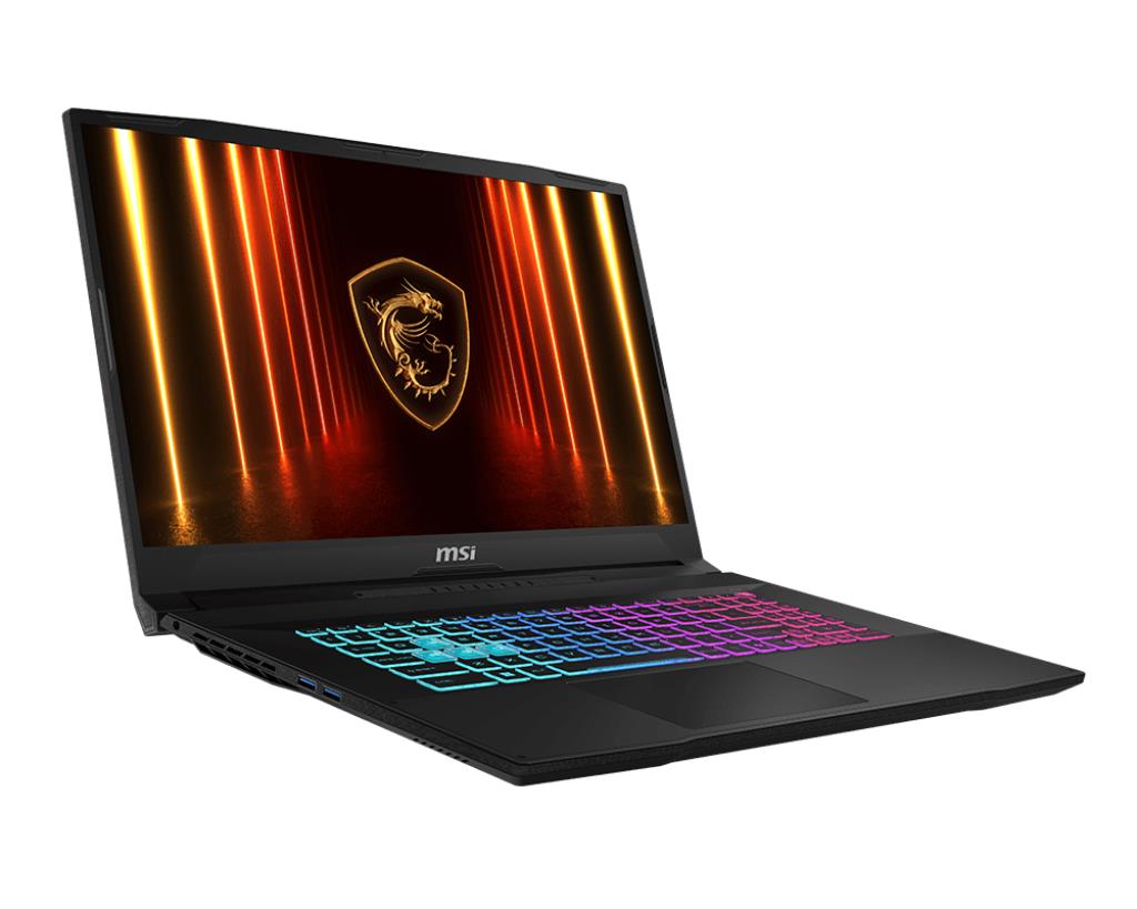 Notebook MSI Katana 17 HX B14WFK CPU Core i7 i7-14650HX 2200 MHz 17.3" 1920x1080 RAM 16GB DDR5 5600 MHz SSD 1TB NVIDIA GeForce RTX 5060 8GB ENG Black 2.7 kg KATANA17HXB14WFK-212NL