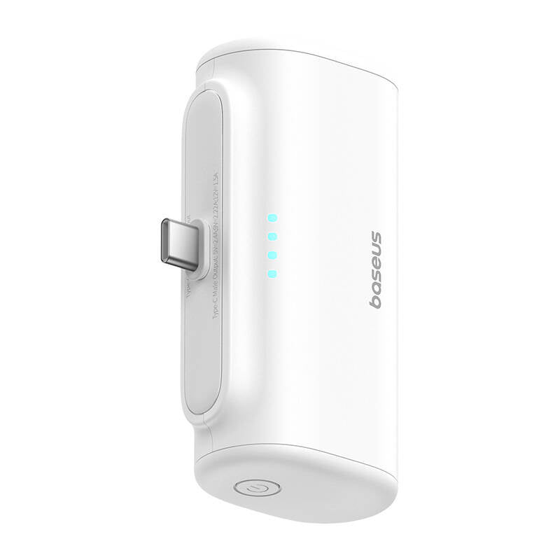 Powerbank Baseus Compact 5000mAh, 20W, USB-C (biały) - Product Image 5