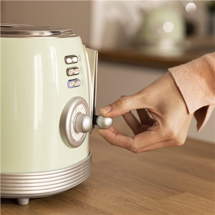 Cecotec Toaster | Toast&Taste 800 Vintage | Power 850 W | Number of slots 2 | Housing material Stainless steel | Light G