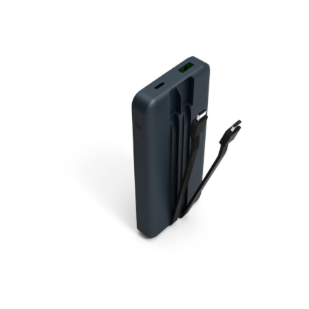PORT CONNECT External battery 2 X USB-C PD | 10000 mAh | Blue