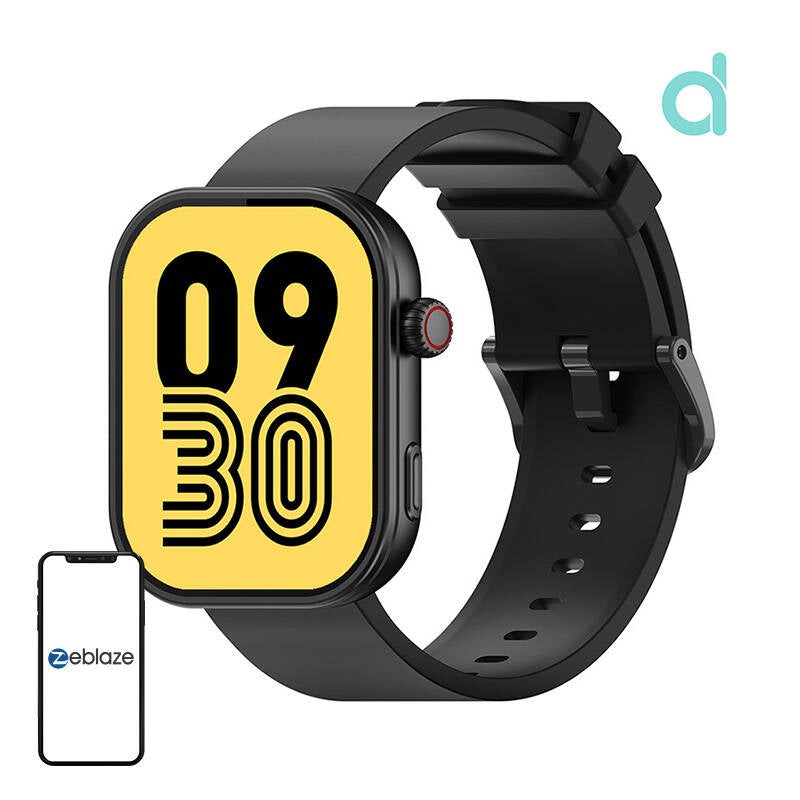 Zeblaze Btalk Plus Smartwatch (Black). - Image 1