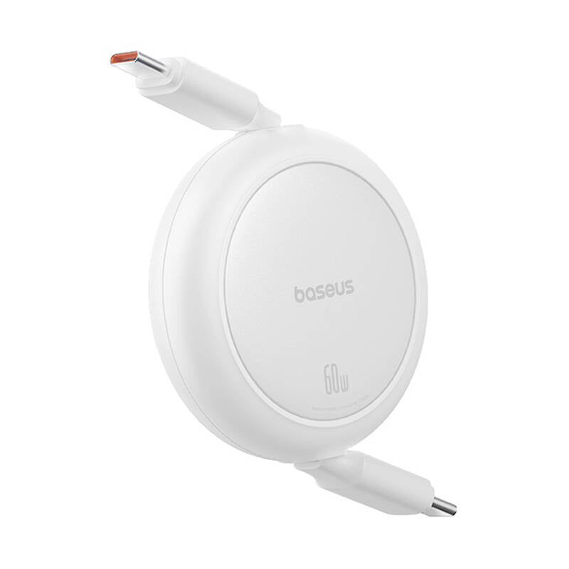 Baseus Free2Pull Mini USB-C to USB-C USB cable, 60W, 1, (white) - Product Image 4