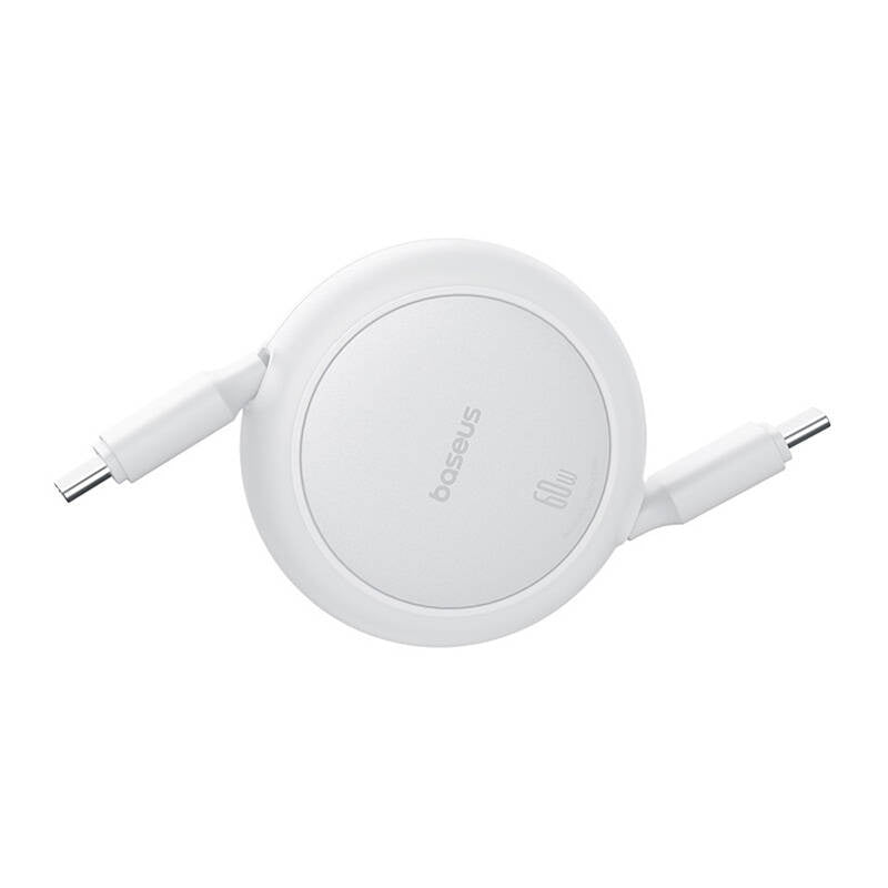 Baseus Free2Pull Mini USB-C to USB-C USB cable, 60W, 1, (white) - Product Image 5