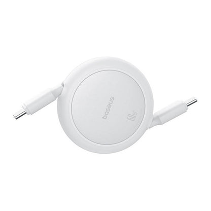 Baseus Free2Pull Mini USB-C to USB-C USB cable, 60W, 1, (white) - Product Image 5