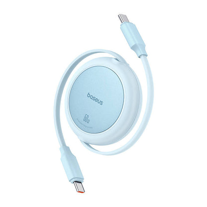 Baseus Free2Pull Mini USB-C to USB-C 60W USB cable, 1m (blue) - Product Image 1