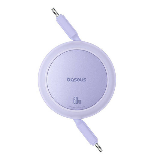 Baseus Free2Pull Mini USB-C to USB-C 60W USB cable, 1m (purple) - Product Image 2