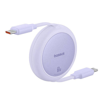 Baseus Free2Pull Mini USB-C to USB-C 60W USB cable, 1m (purple) - Product Image 5