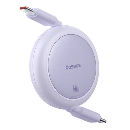 Baseus Free2Pull Mini USB-C to USB-C 60W USB cable, 1m (purple) - Product Image 4