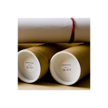 Brother DK-11219 Round paper labels, 12 mm, Black on white | Brother