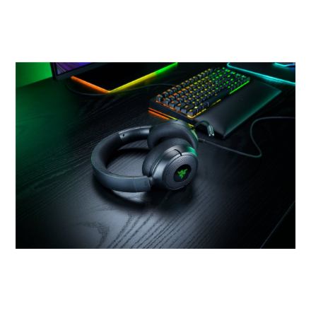 Razer Kraken V4 X Sensa HD Haptics Edition Wired Gaming Headset, Black | Razer