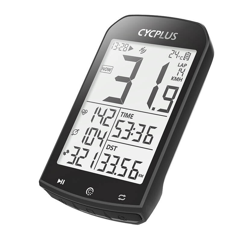 GPS bike computer Cycplus M1 - compatibile with Strava, Trainingpeaks etc.