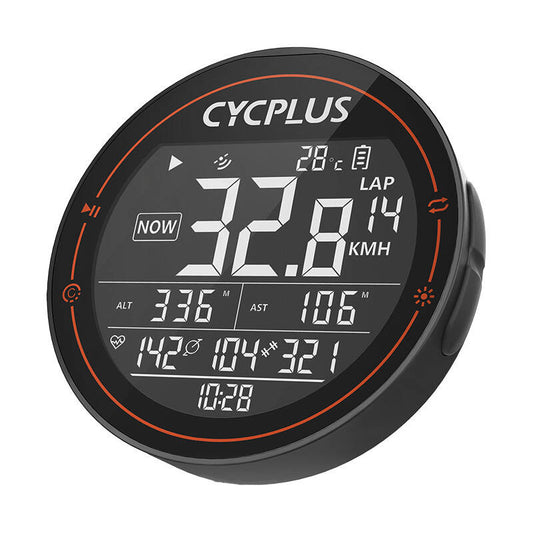 Cycplus M2 Fahrradcomputer - kompatibel mit Strava, Trainingpeaks etc.