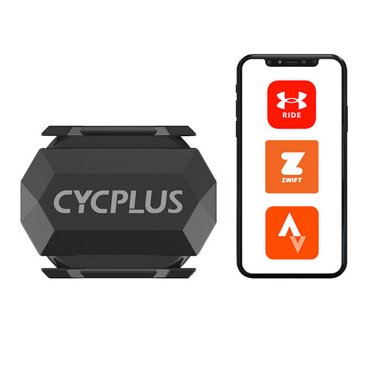 Trittfrequenzsensor Cycplus C3 – kompatibel mit Wahoo, Zwift, Endomondo, Mapmyride etc.