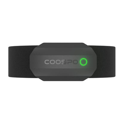 Brust-Herzfrequenzmesser Coospo H808S-B, kompatibel mit z: Strava, Wahooo, MapMyFitness usw.
