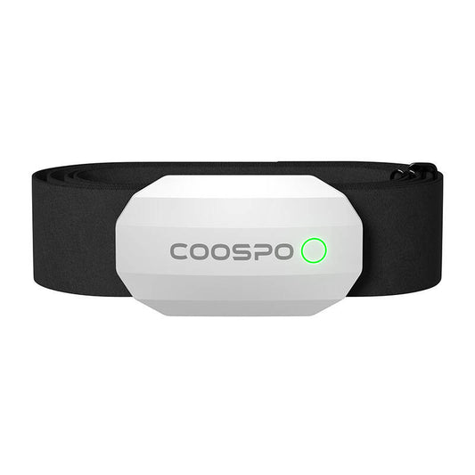 Brust-Herzfrequenzmesser Coospo H808S-W, kompatibel mit Strava Wahooo, MapMyFitness usw.
