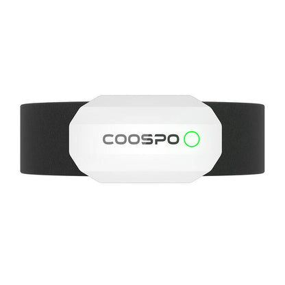 Brust-Herzfrequenzmesser Coospo H808S-W, kompatibel mit Strava Wahooo, MapMyFitness usw.