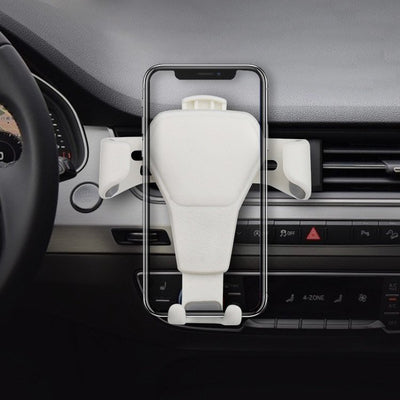 Car Holder H01 Black gravity car holder for the ventilation grille — Hurtel