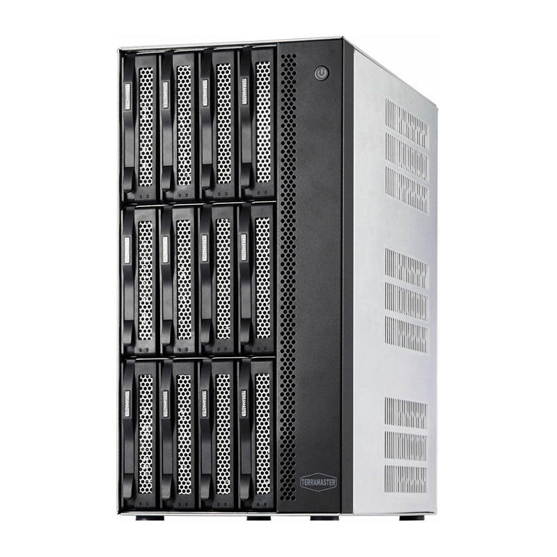 TERRAMASTER T12-500 Pro NAS File Server with Intel Core i7-1255U, 16GB RAM, 12 bays - Image 1