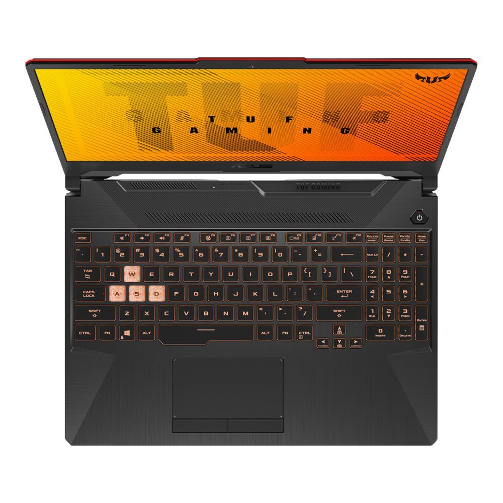 Notebook ASUS TUF Gaming A15 FA506NC-HN017W CPU Ryzen 5 7535HS 3300 MHz 15.6" 1920x1080 RAM 16GB DDR5 5600 MHz SSD 512GB GeForce RTX 3050 4GB ENG Windows 11 Home Black 2.3 kg 90NR0JF7-M003S0