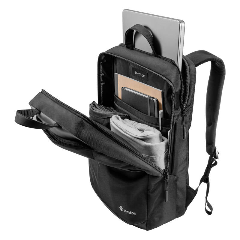 Tomtoc Explorer-T71 travel laptop backpack, 15,6"/24l (black) - Image 5