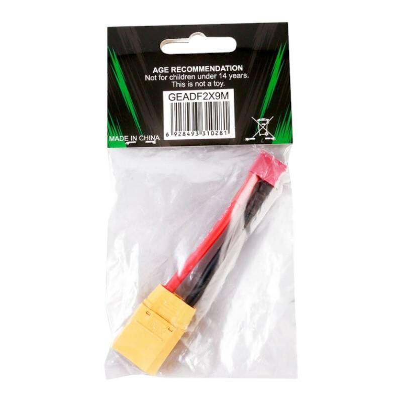 Gens ace Gens ace Deans(T) female to XT90 male Adapter, AWG#12 60mm?T?female to XT90 male Adapter, AWG#12 60mm