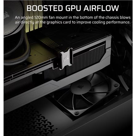 Corsair PC Case | 3200D RS | Smoke | Mid-Tower