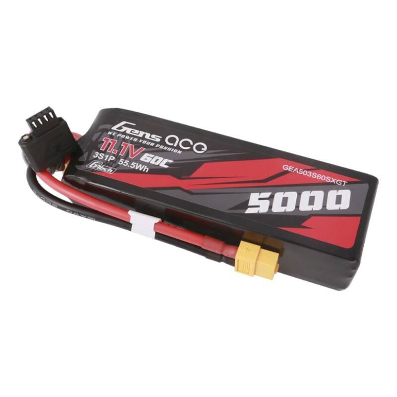 Gens ace G-Tech 5000mAh 11.1V 60C 3S1P Lipo With XT60 Plug - Product Image 3