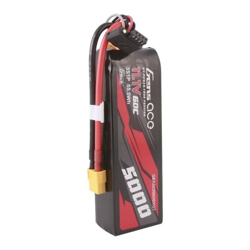 Gens ace G-Tech 5000mAh 11.1V 60C 3S1P Lipo With XT60 Plug - Product Image 4