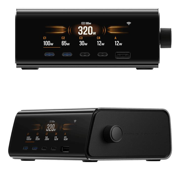 CHARGER DESKTOP RAPID PRO/320W 5P 5021301005 ECOFLOW