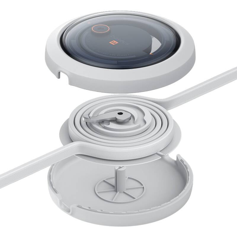 Fast Charging Cable 3in1 Baseus Free2Draw USB-C to USB-C/Lightning/Micro 100W, 1,1m (white) - Product Image 4