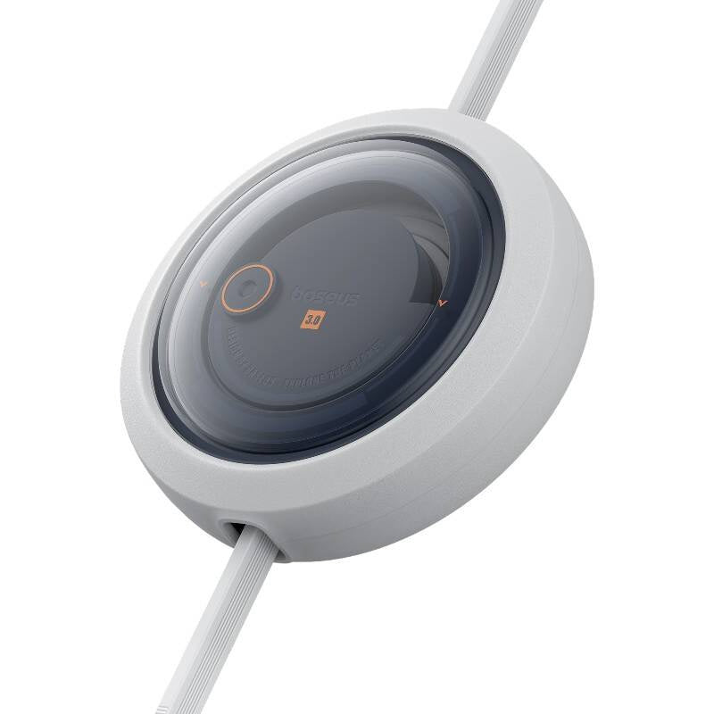 Fast Charging Cable 3in1 Baseus Free2Draw USB-C to USB-C/Lightning/Micro 100W, 1,1m (white) - Product Image 5