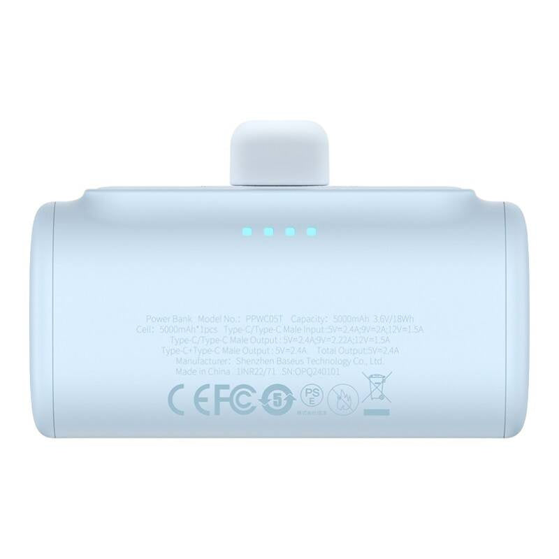 Powerbank baseus Compact USB-C 5000mAh, 20W (blue) - Product Image 5