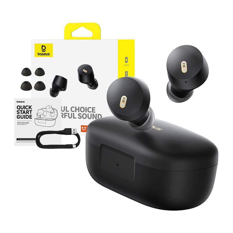 Earphones TWS Baseus Bowie E18 (black) - Product Image 9
