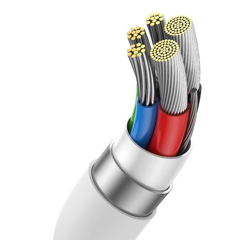 fast Charging Cable Baseus Superior 2 USB-C to USB-C 240W, 1,8m (white) - Product Image 5