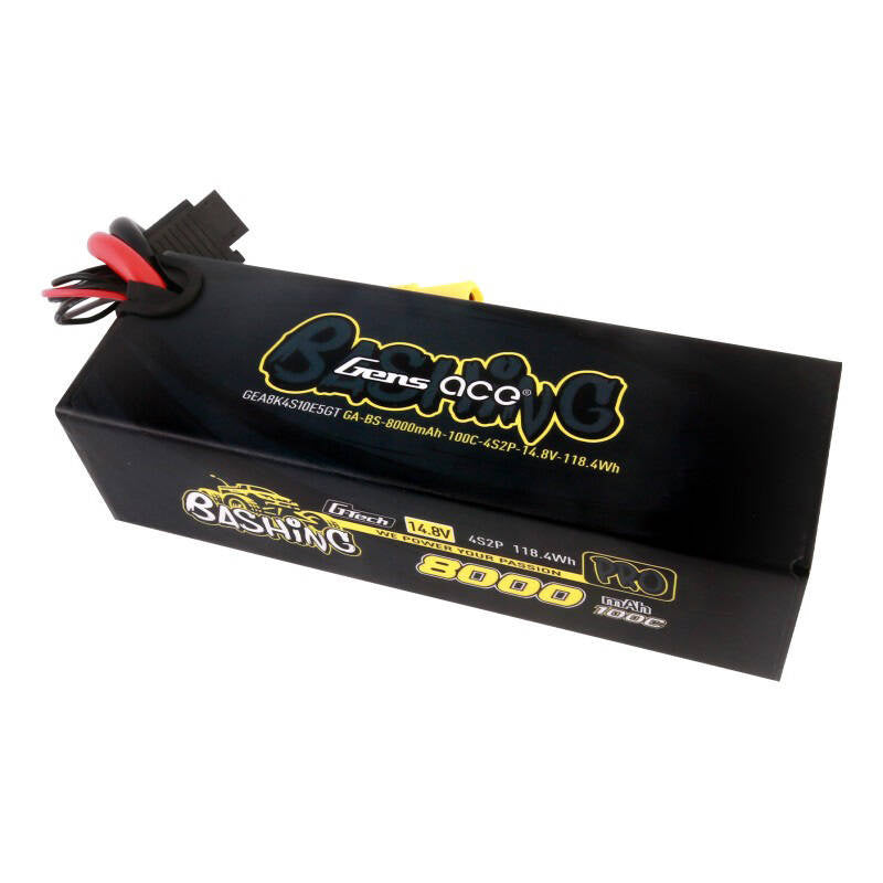 Gens ace 8000mAh 14.8V 100C 4S2P Lipo Battery Pack - Product Image 4