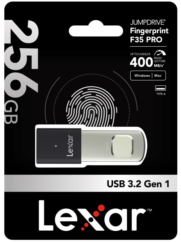 MEMORY DRIVE FLASH USB3 256GB/F35PRO LJDF35P256G-RNBNG LEXAR